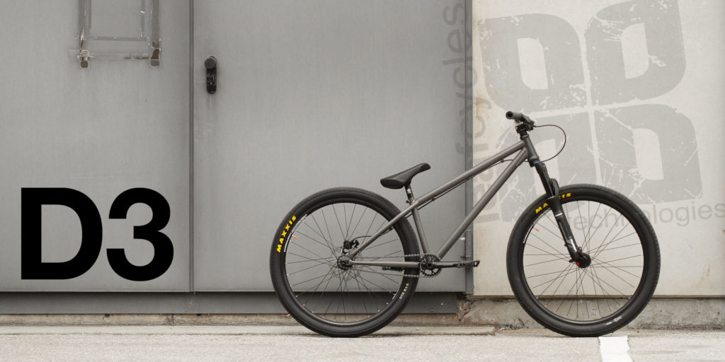 Leafcycles D3 complete dirt jumping bicycle - color: phosphated