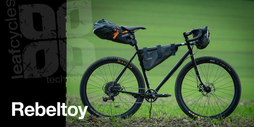 Leaf leafcycles rebeltoy adventure bicycle - prepared for the next gravel mission - color: black