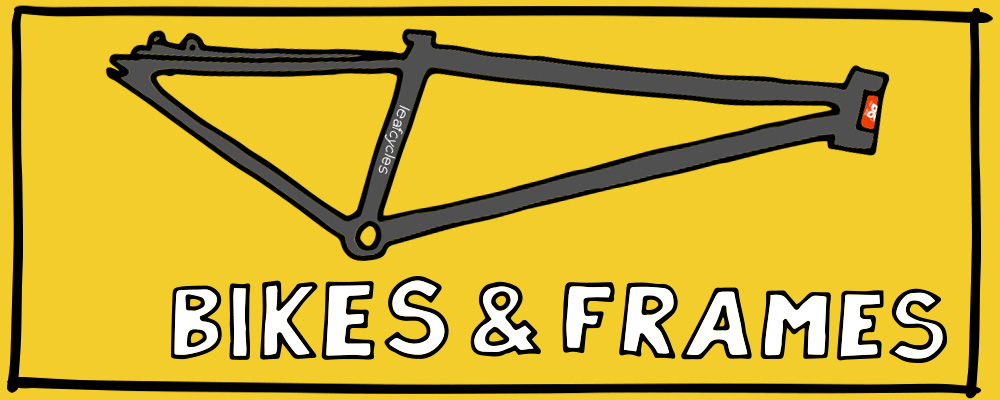 Bikes & Frames Button gelb